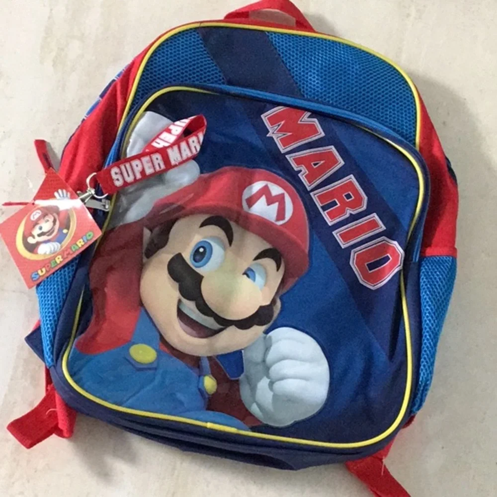 Backpack & Mario Kart 7 Nintendo 3DS Game & Super Mario 3D Land & Sonic Olympics